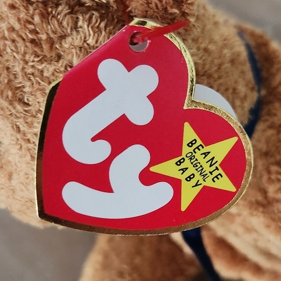 π§Έ Ty Beanie Baby βFuzzβ the Brown Bear β 1999 Retired, Excellent Condition - Picture 15 of 15